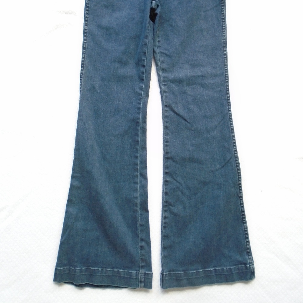 Gianni Bini Juniors Jeans Sz 7 Flare Leg Bootcut - Picture 5 of 8